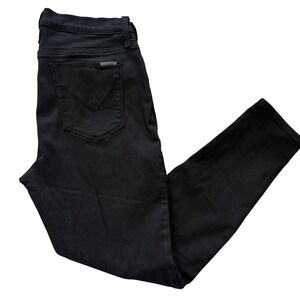 Hudson Womens Black Natalie Super Skinny Mid Rise Slim Fit Denim Pants Size 31